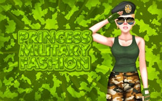 Princess Military Fashion - Army Style Dress Up Game
