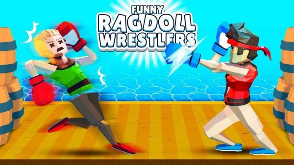 Funny Ragdoll Tusslers - Lighthearted Action Game