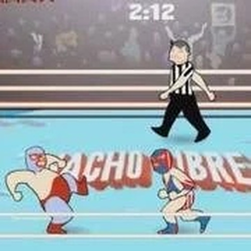 Lucha Champion Wrestling Match