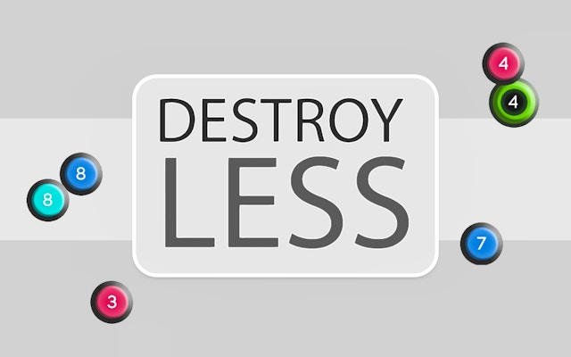 Destroy Less - Number Collision Puzzle Game