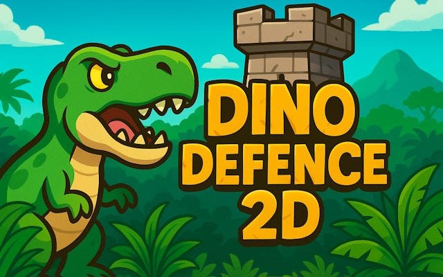 Dino Defence 2D - Tower Defense Game