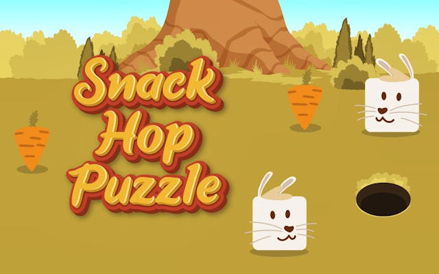 Snack Hop Puzzle: Rabbit Rescue