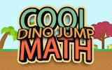 Cool Dino Jump Math Game