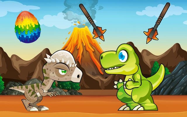 Dino Dash Online Arcade Adventure