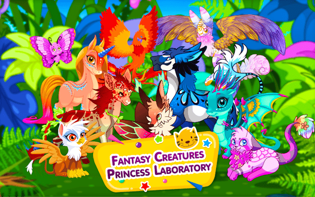 Fantasy Creatures Princess Laboratory - Magic Animal Creator Game