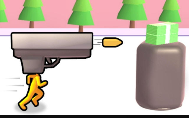 firearm Head Run: Parkour precision fighter