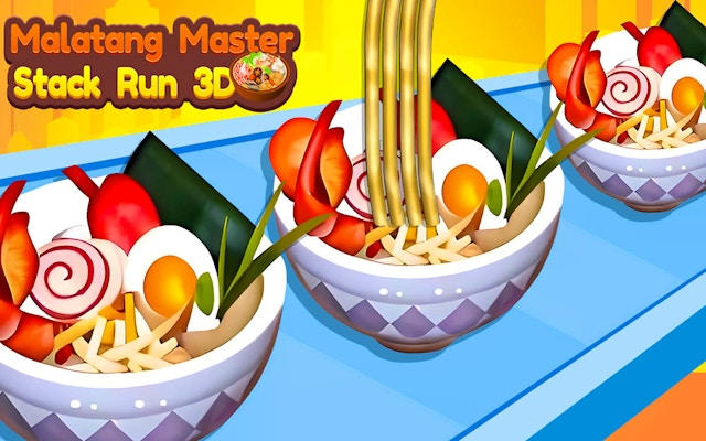 Malatang Master Stack Run 3D Game