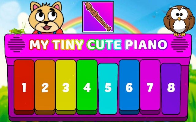 My Tiny Cute Piano: Kids Music Learning Game