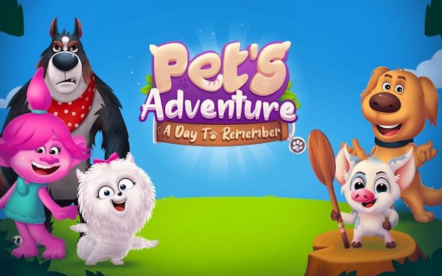 Pet's Adventure: A Day To Remember - Pet Care & Dress Up Game