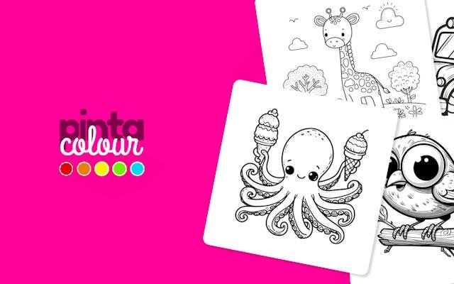 Pinta Colour - Digital Coloring Book Game