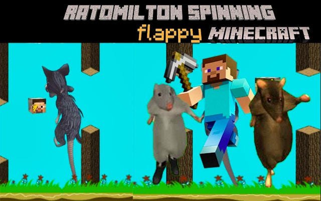 Ratomilton Spinning Flappy projectilecraft Game