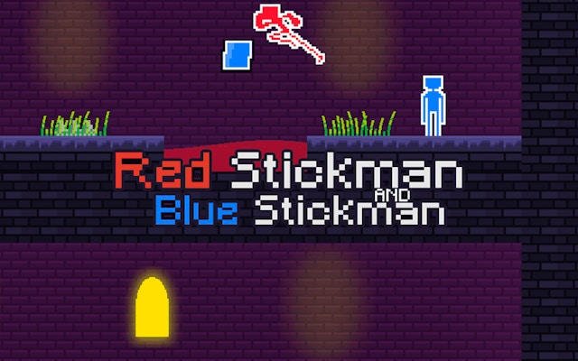 Red Stickman and Blue Stickman: Temple Escape