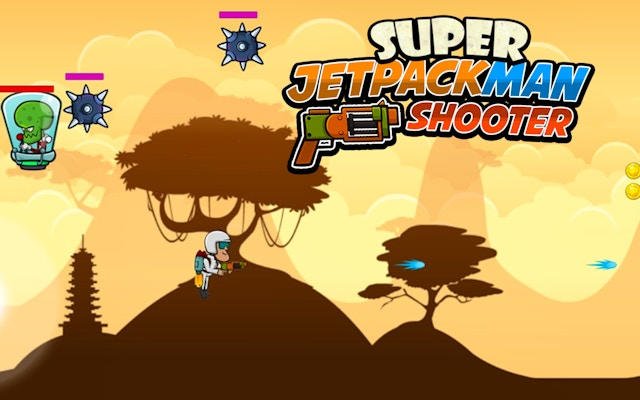 Super Jetpackman precision fighter - Arcade Action Game