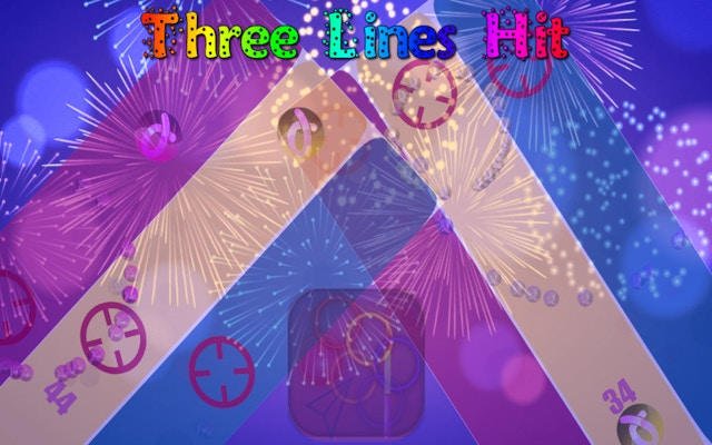 Three Lines Hit - Reaction Arcade Game