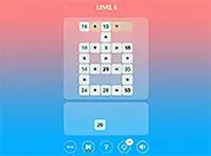Math Cross Logic Puzzle
