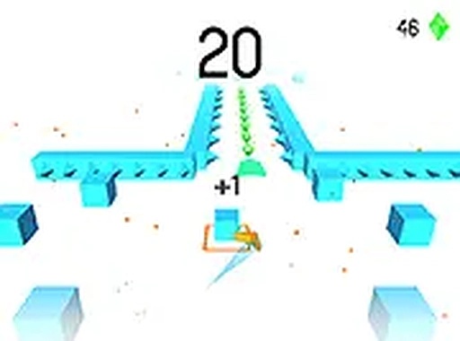 Cube Wave Flying Game Online Arcade Game