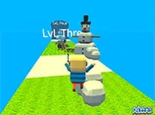 Kogama: Winter Parkour Online Arcade Game
