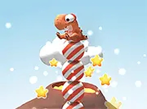 Dino Piler Egg Stack Puzzle Game - Arcade Game