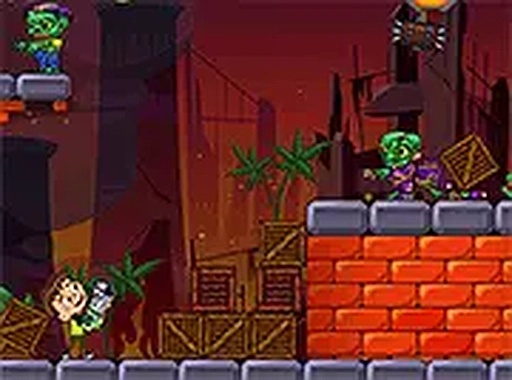 Heroes vs Zombies Puzzle Blast