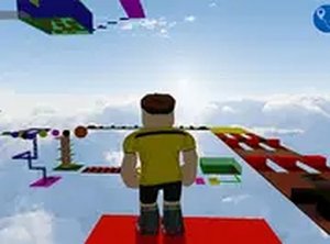 Obby Only Up Challenge Parkour Game - Arcade Game
