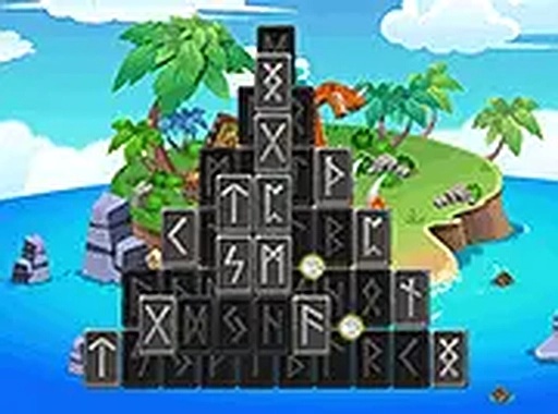 Rune Mahjongg Puzzle Game