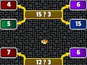 Golden Beetle Division Math Game Online - Puzzle Game