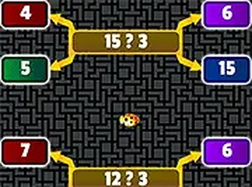 Golden Beetle Division Math Game Online - Puzzle Game