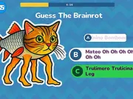 Italian Brainrot Challenge Online Quiz Game