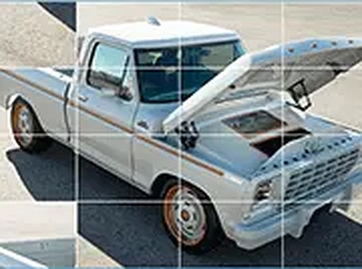 Ford F-100 Eluminator Slide Puzzle Online Game - Puzzle Game