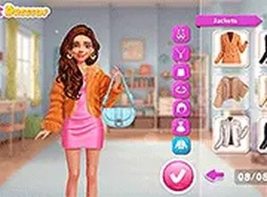 Kendel 7 Days 7 Styles Dress Up Game Online - Fashion Game