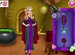 Elegant Halloween Dress-Up Game