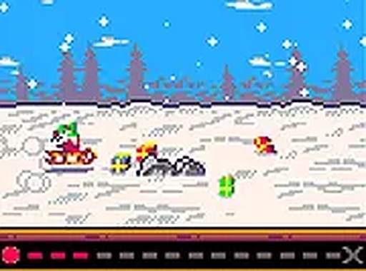 Santa's Xmas Run Online Arcade Game