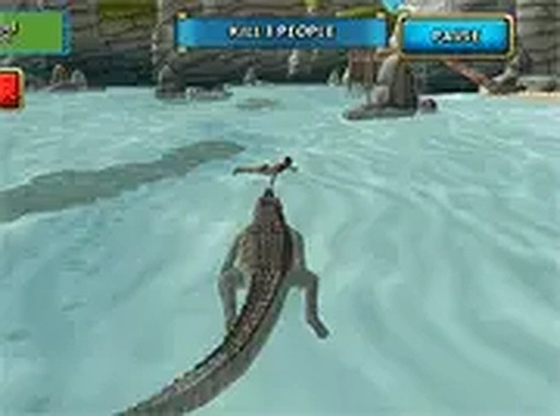 Crocodile Beach Hunt Simulator