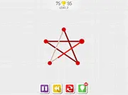 Single Line Puzzle Game Online - Logic Puzzle